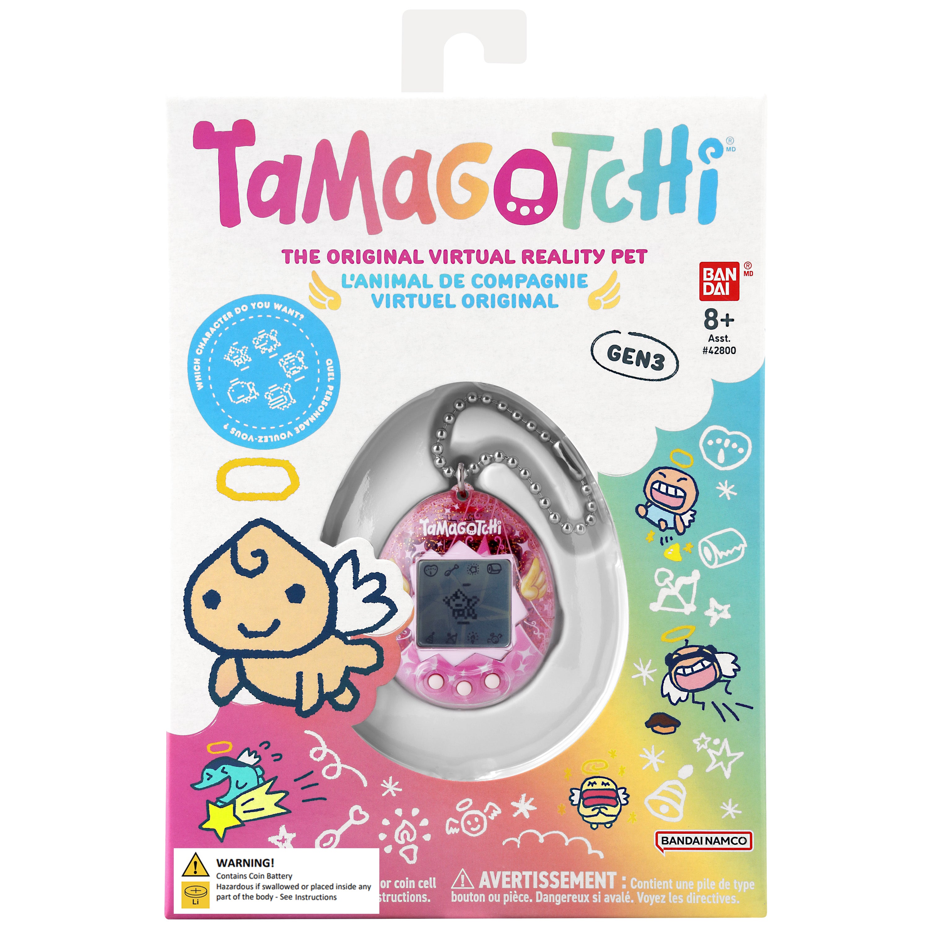 Tamagotchi Original Gen 3 Angel Dress