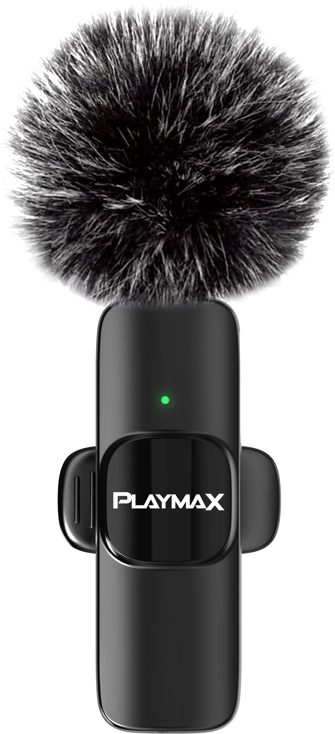 Playmax Wireless Mini Livestream Microphone Black