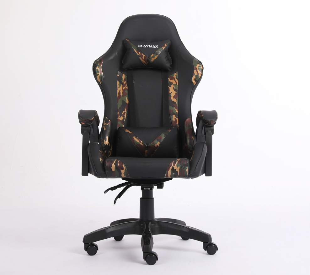 Playmax Gaming Chair Green Camo/Black