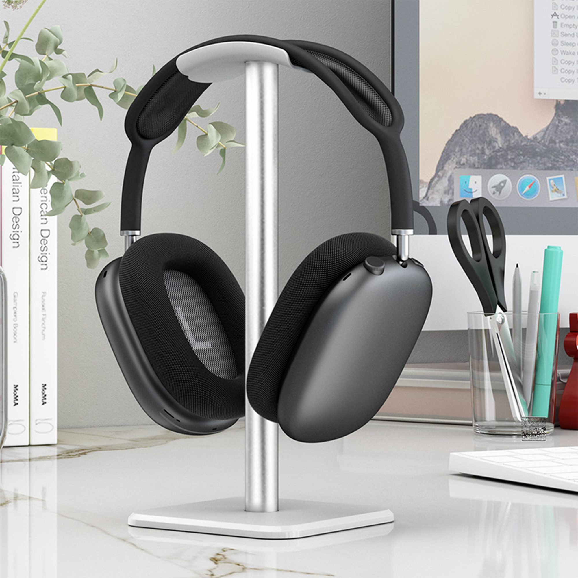 Playmax Aluminium Headset Stand- Silver