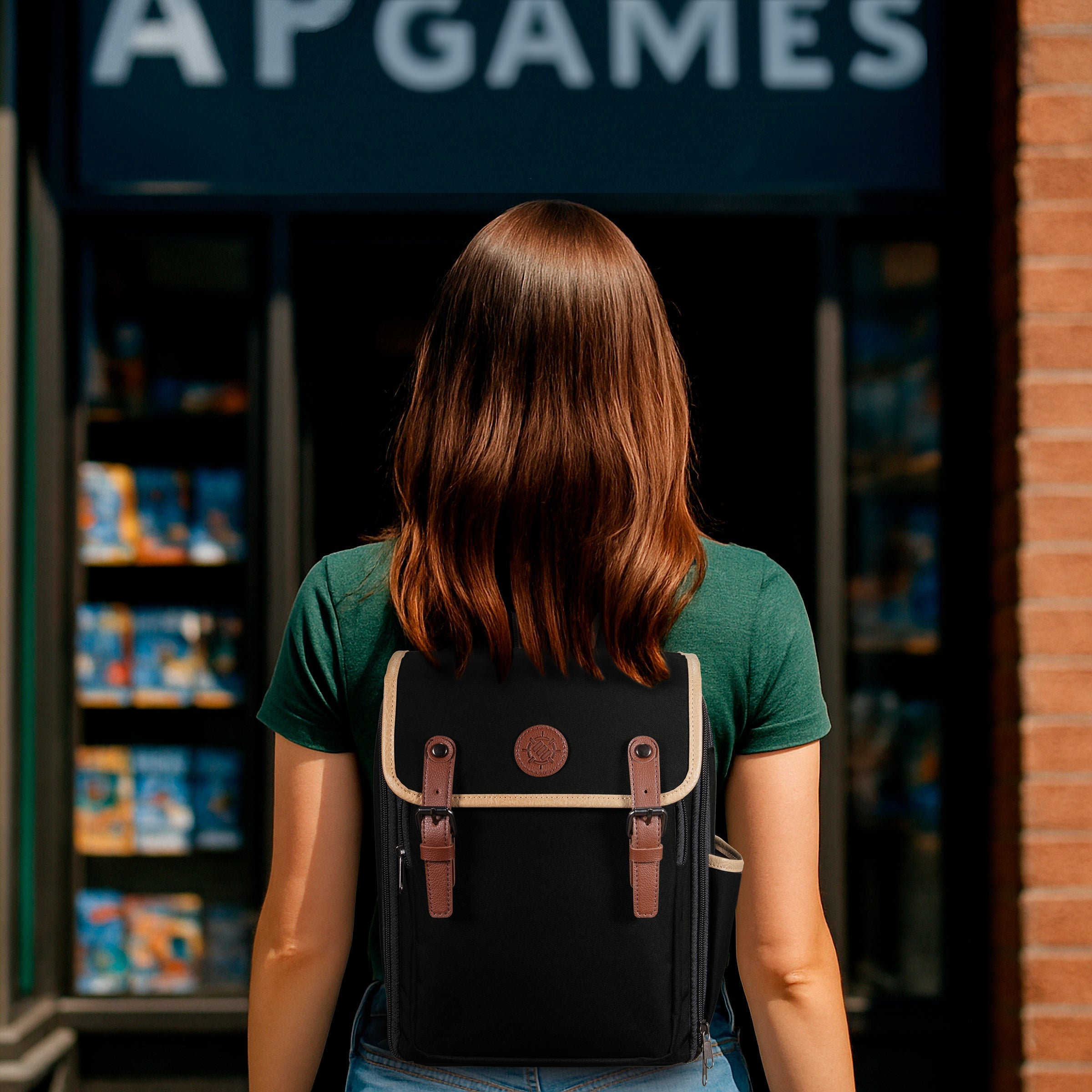 Enhance Designer Edition Compact Card Backpack - Black