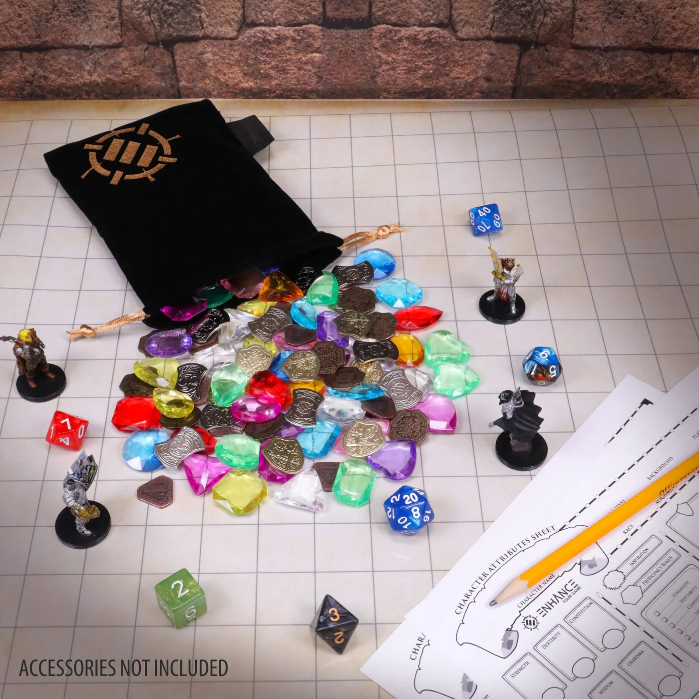 Enhance Tabletop Treasure Token Set
