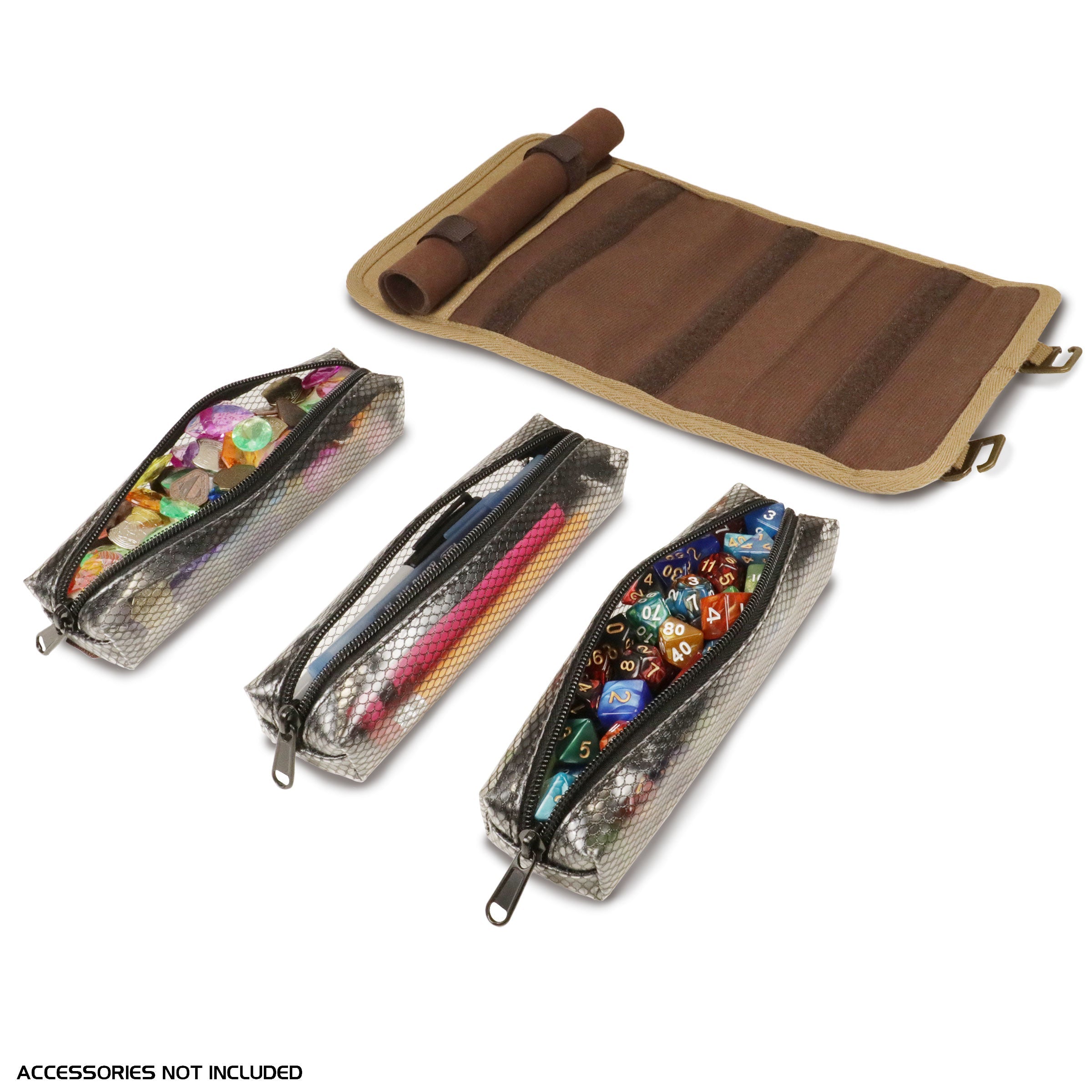 Enhance Venture Canvas Dice Roll Case Tan