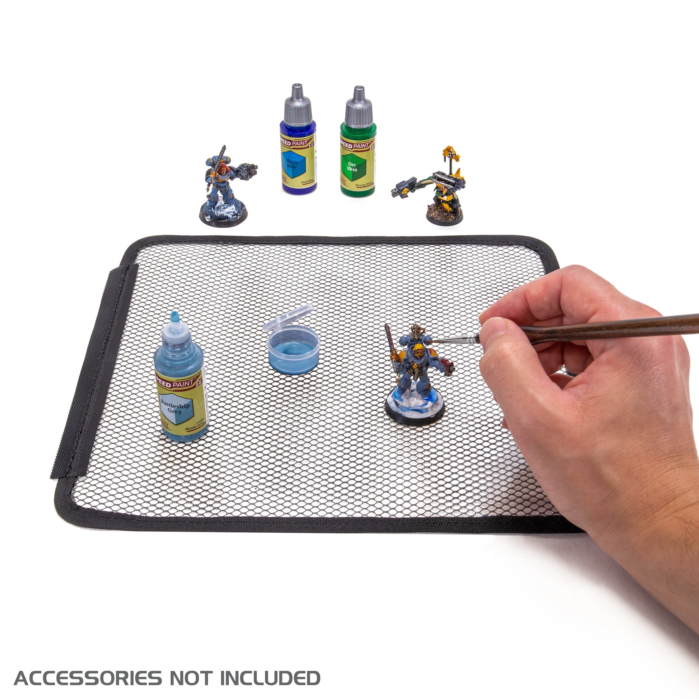 Enhance Tabletop Miniature Figure Paint Case - Black