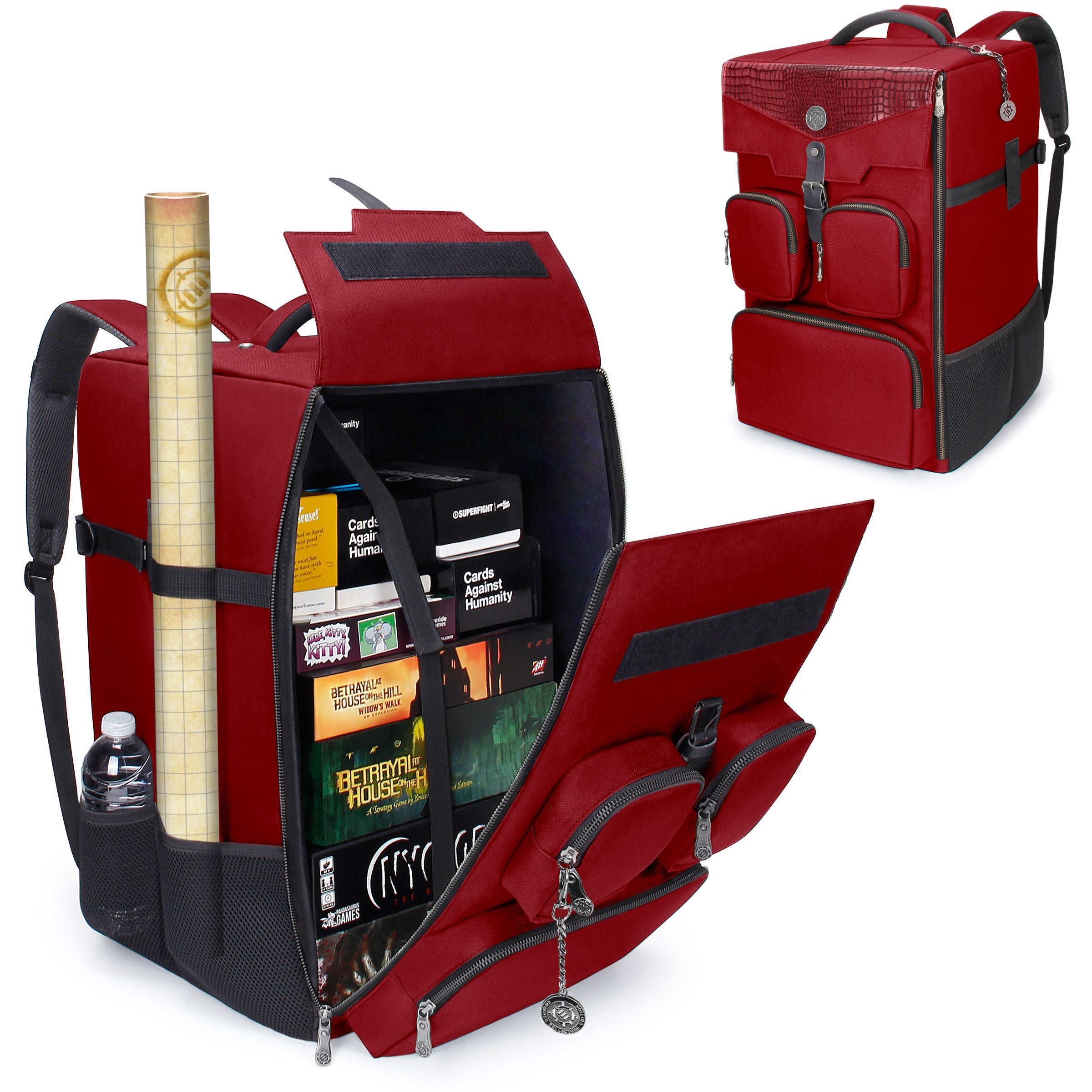 Enhance Collectors Edition Tabletop Game Box Backpack - Red
