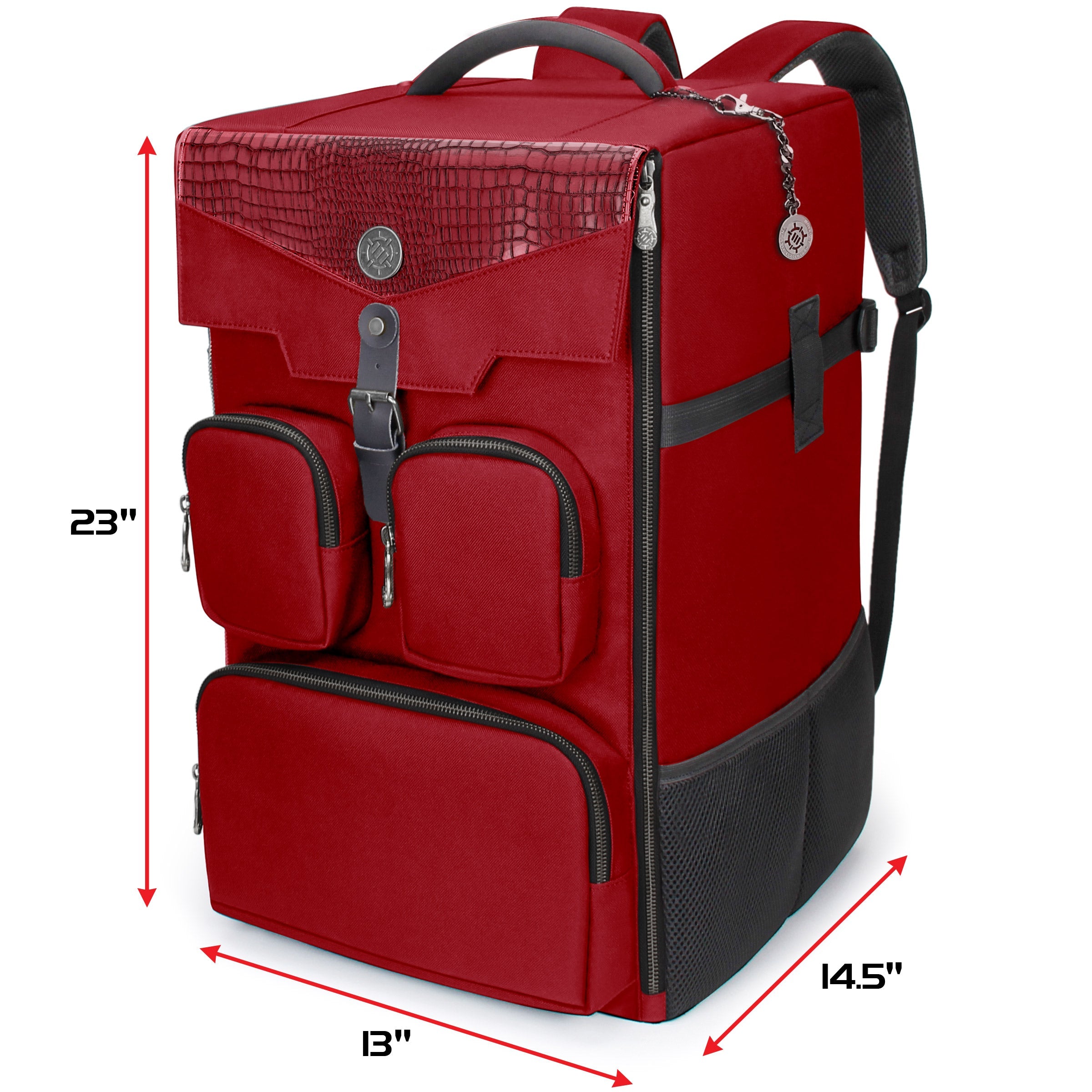 Enhance Collectors Edition Tabletop Game Box Backpack - Red