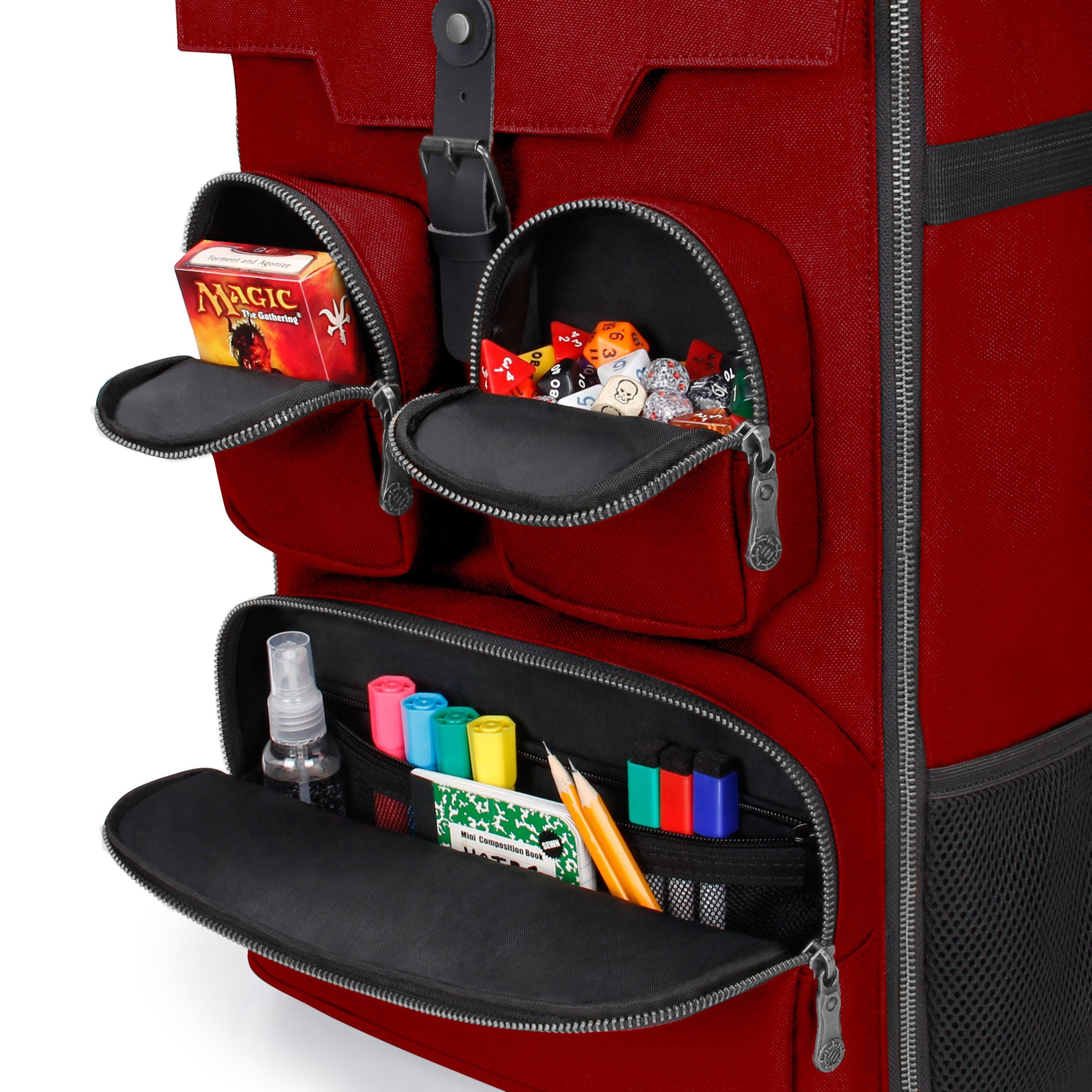 Enhance Collectors Edition Tabletop Game Box Backpack - Red