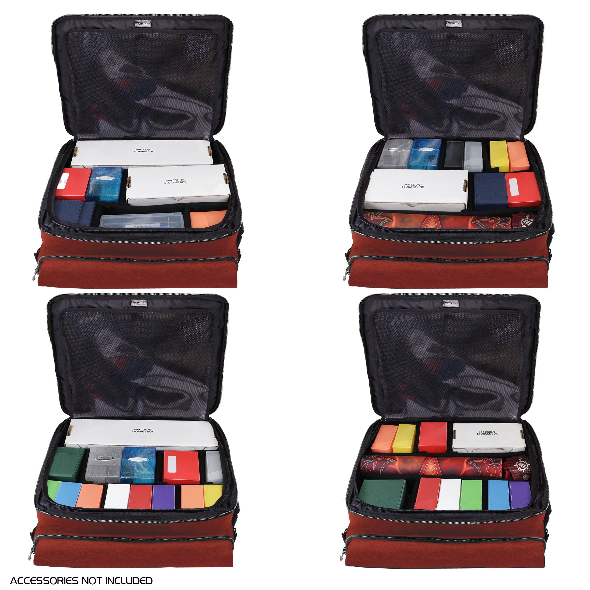 Enhance Tabletop Collectors Edition Trading Card Shoulder Bag - Red