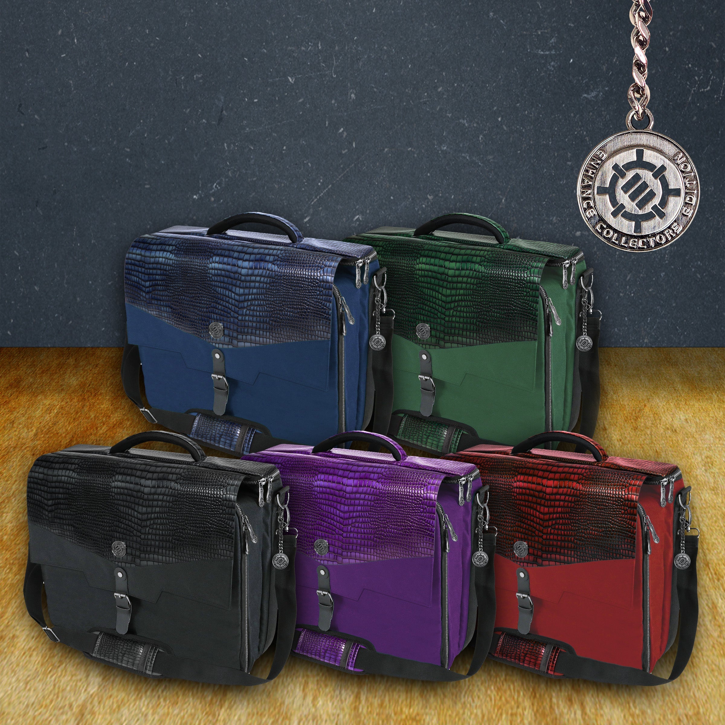 Enhance Tabletop Collectors Edition Trading Card Shoulder Bag - Green