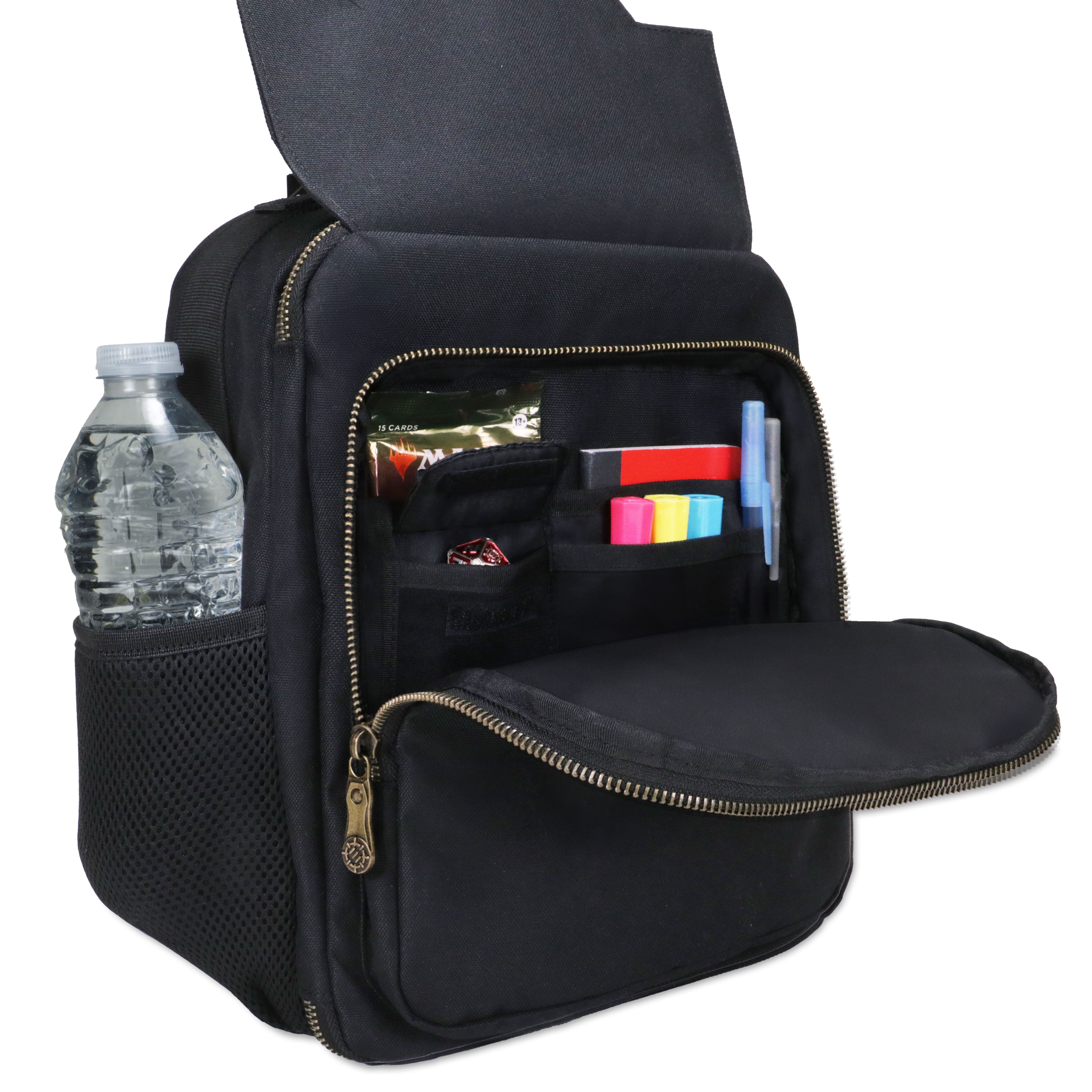 Enhance Tabletop Compact Trading Card Backpack Black
