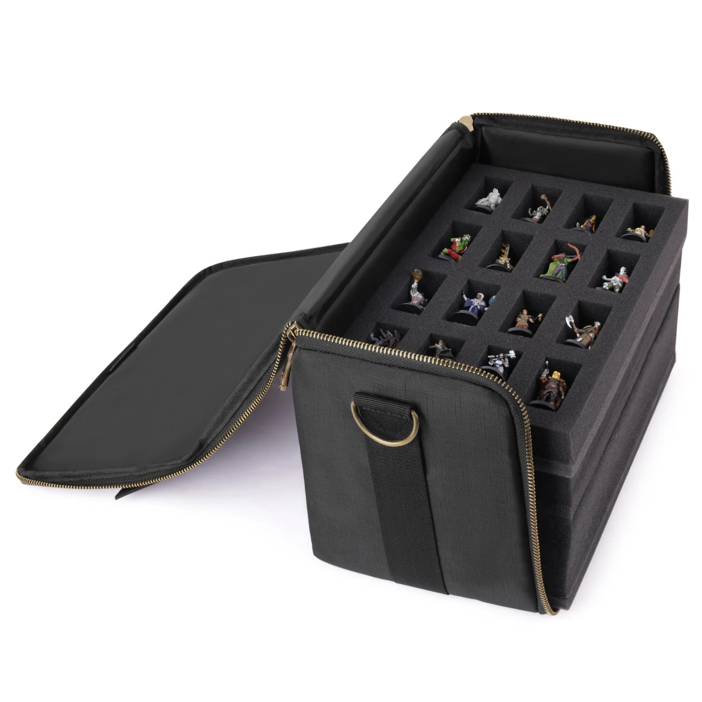 ENHANCE Tabletop Gaming Wide Base Mini Figure Satchel