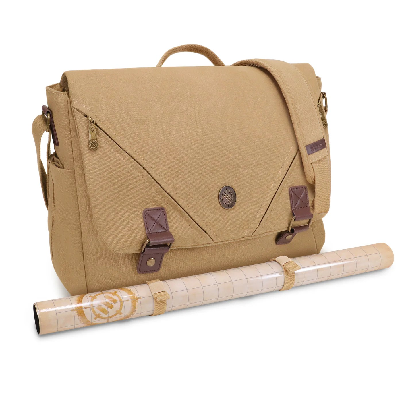 ENHANCE Tabletop Gaming Canvas Messenger Bag