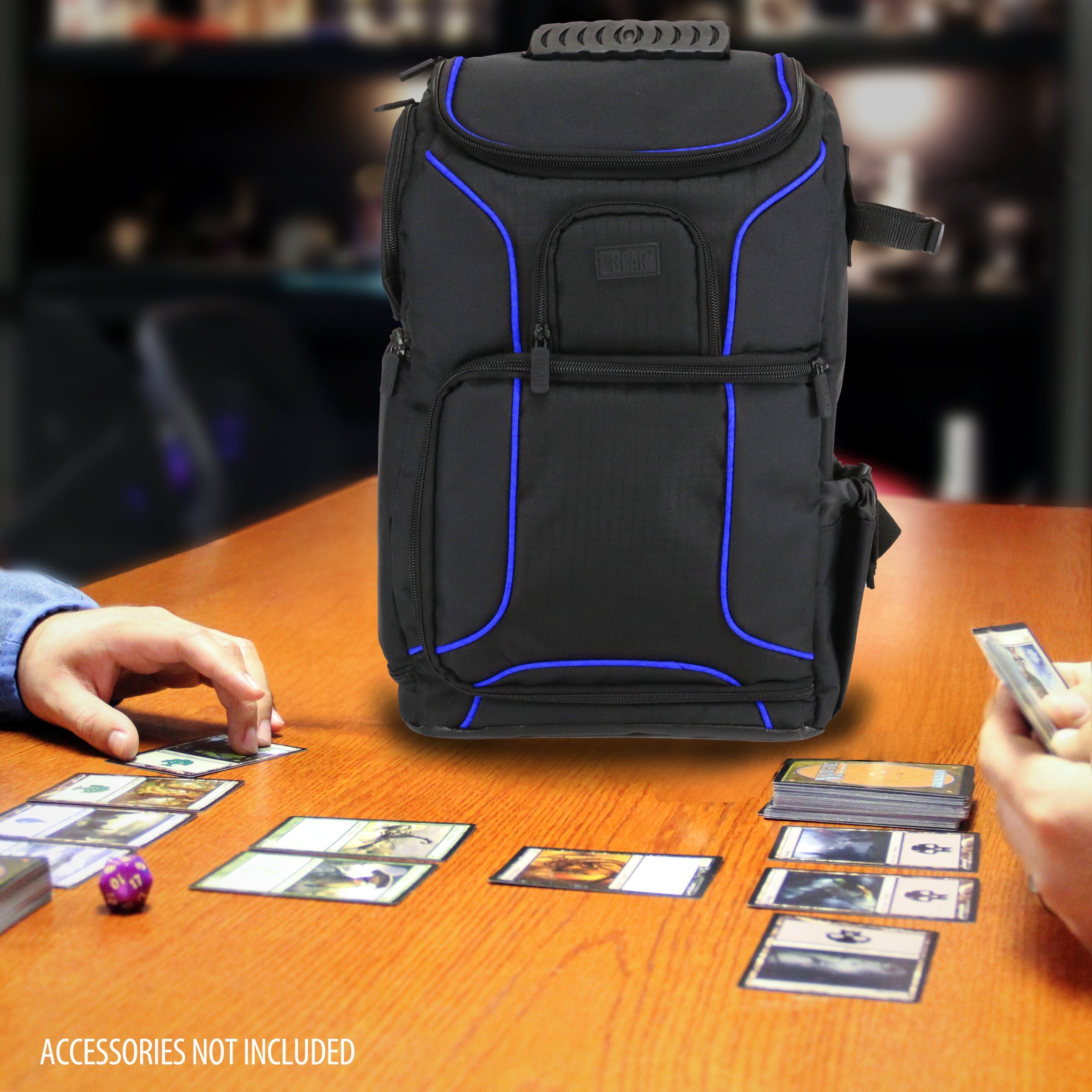 USA GEAR S17 Card Backpack - Blue