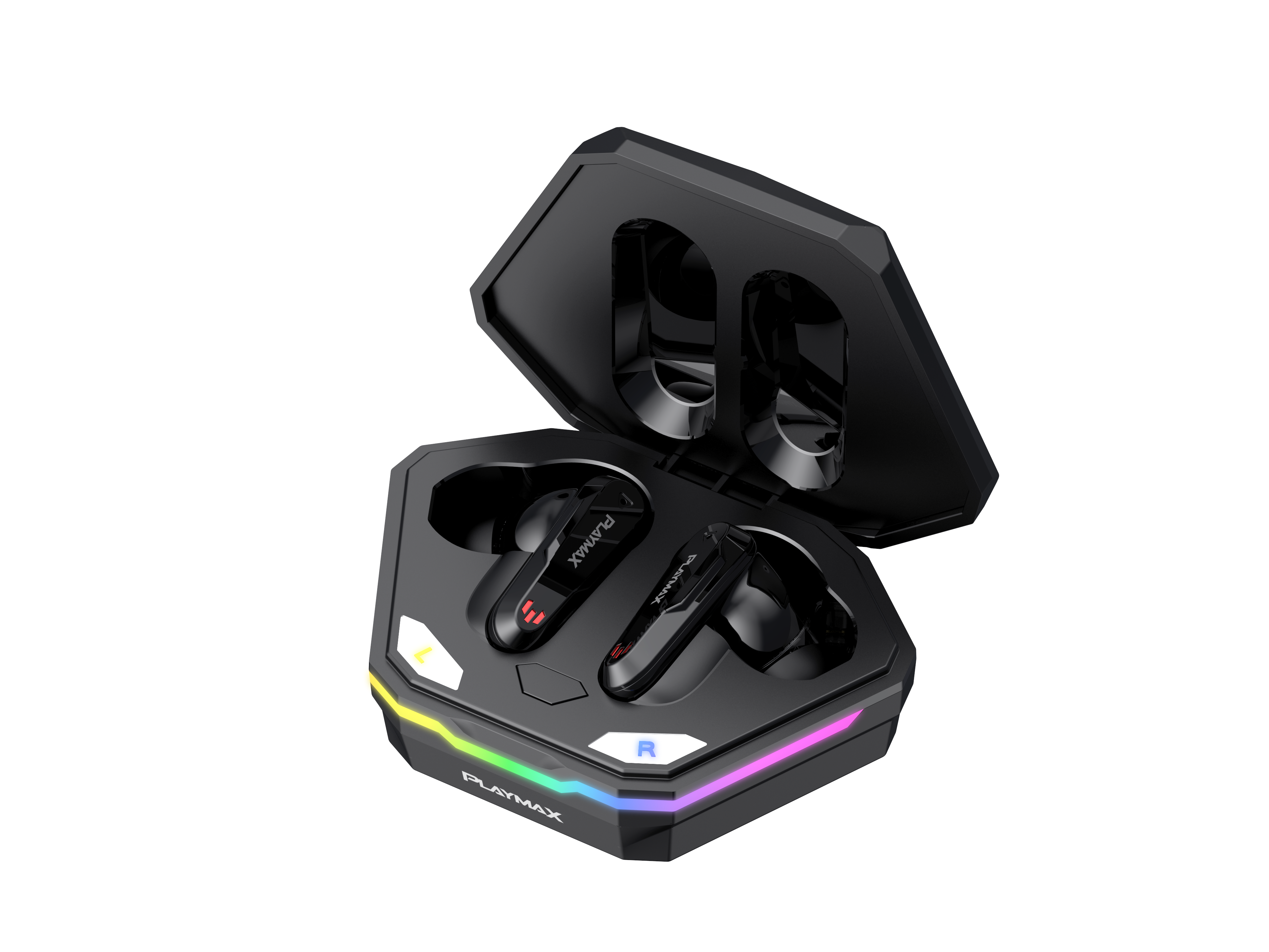Playmax True Wireless Gaming Earbud HEX