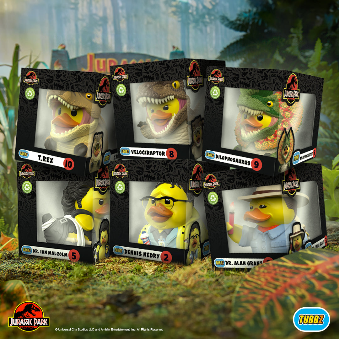 Jurassic Park Tubbz BOXED Velociraptor