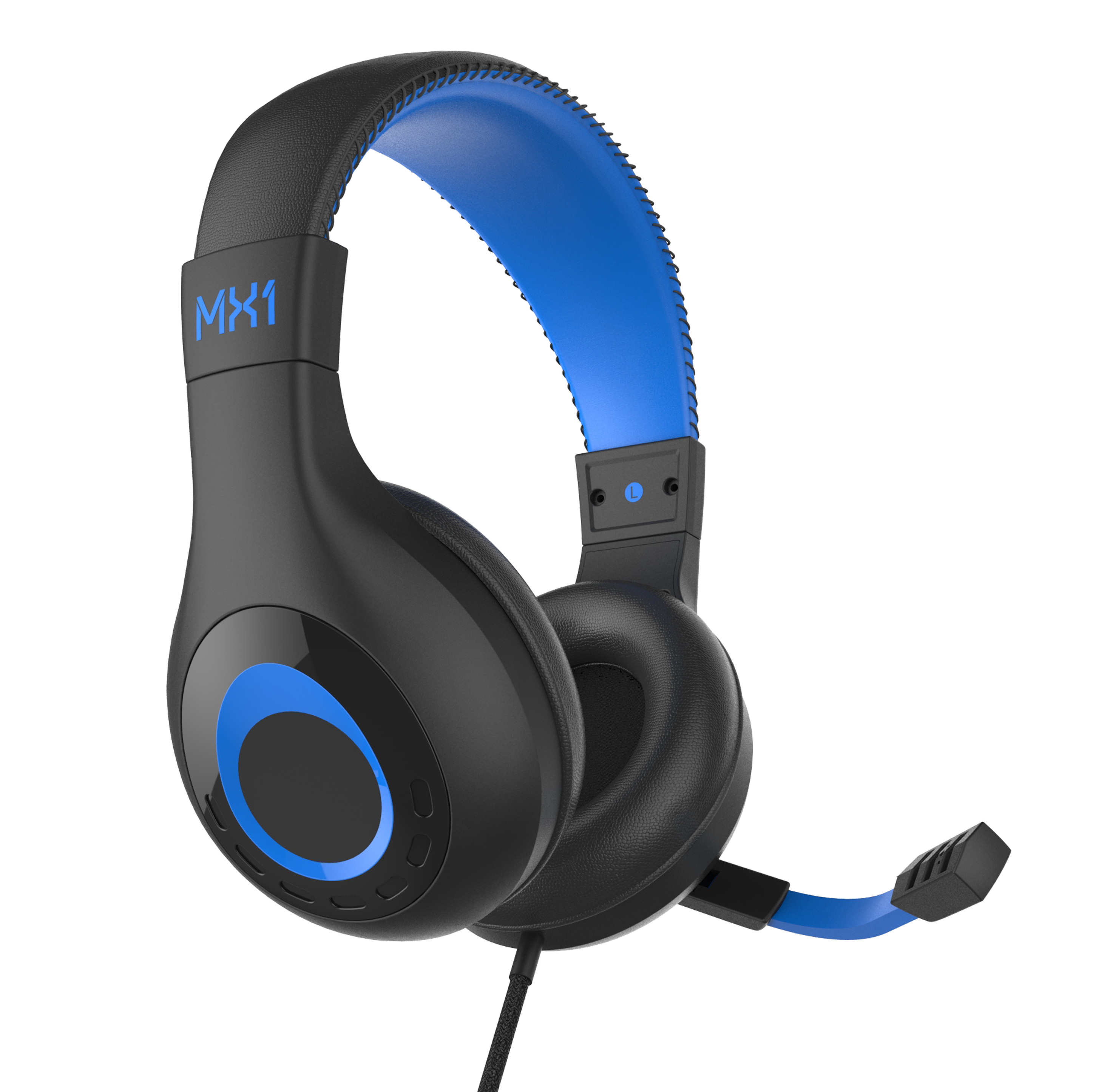 Playmax MX1 Universal Headset - Black/Blue