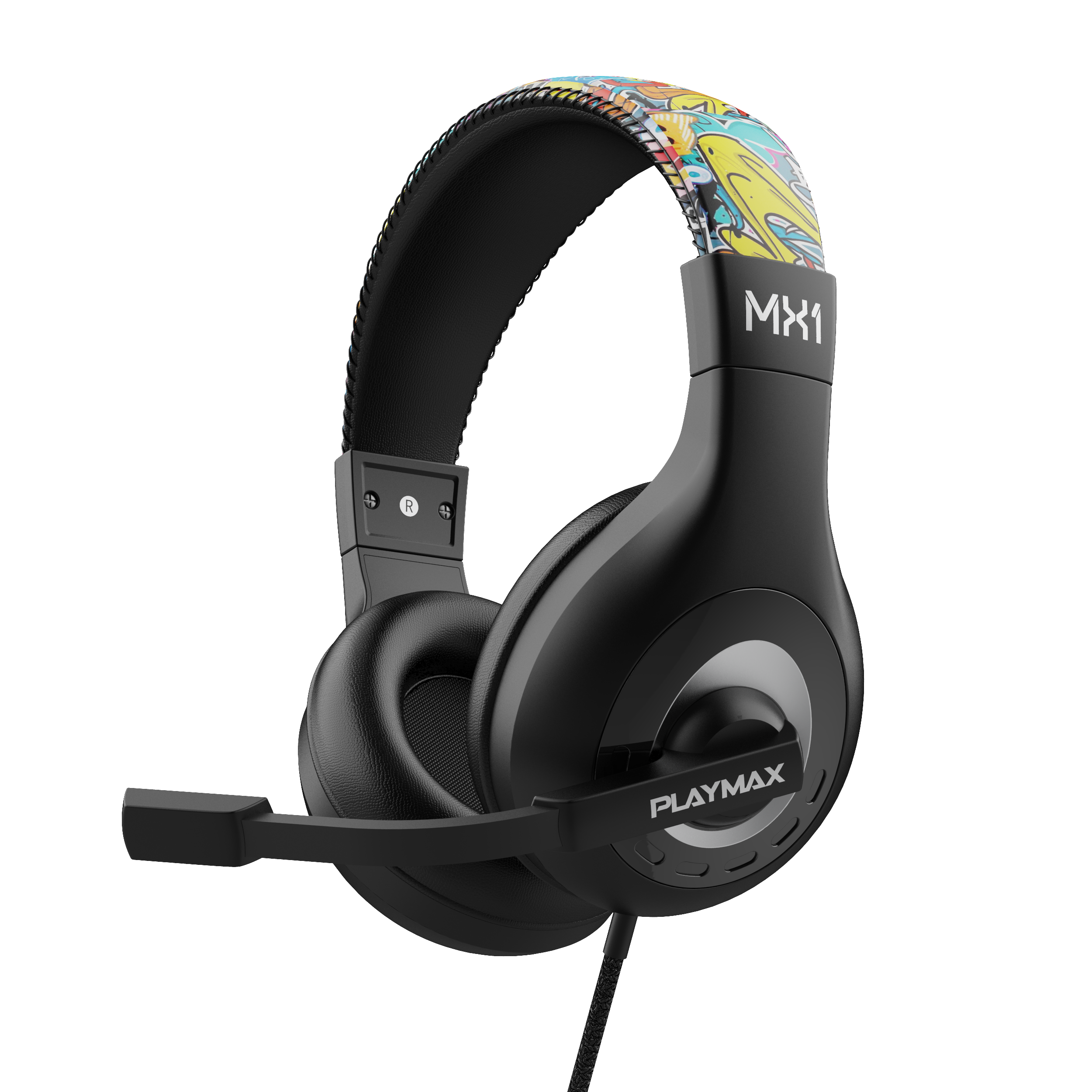 Playmax MX1 Universal Headset - Graffiti