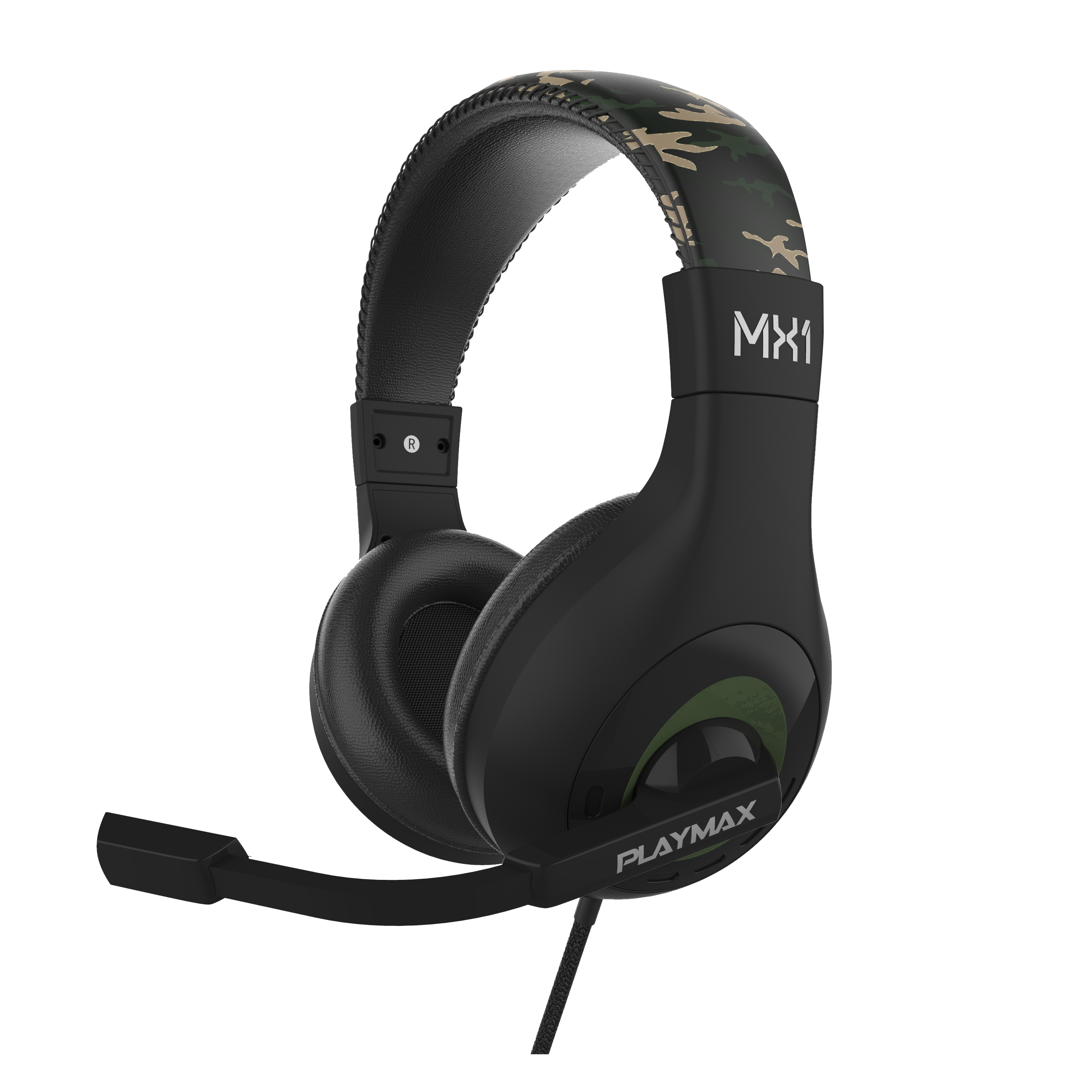 Playmax MX1 Universal Headset - Jungle Camo