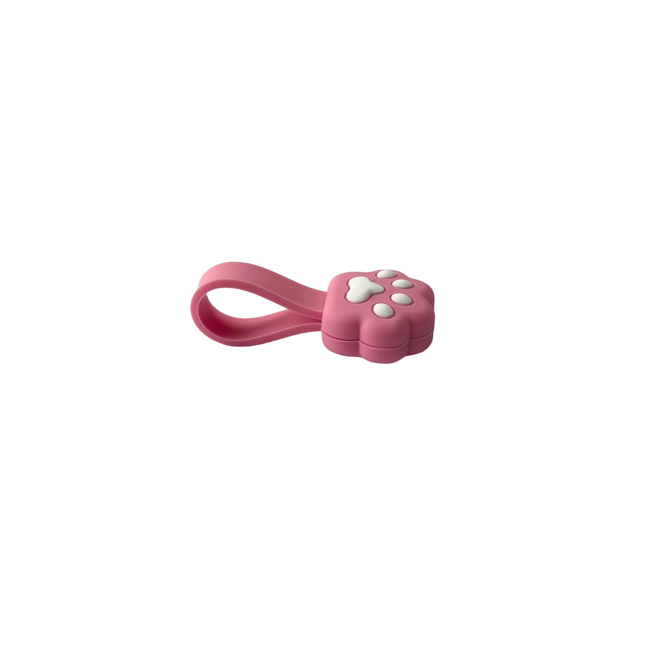 Playmax Paw Print Cable Management Pink/White