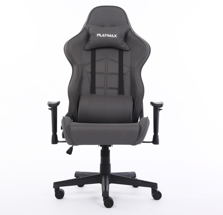 Playmax Fabric Gaming Chair - Grey